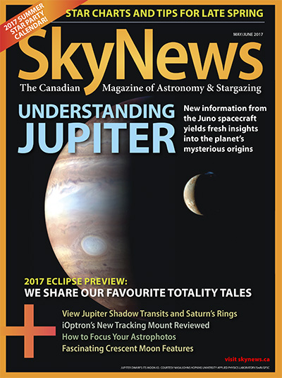 加拿大《SkyNews》天文杂志PDF电子版【2017年合集6期】