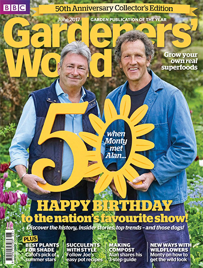 英国《BBC Gardeners World》园艺杂志PDF电子版【2017年合集12期】