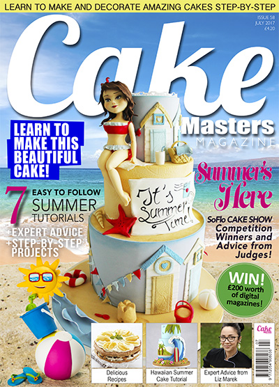 英国《Cake Masters》蛋糕大师杂志PDF电子版【2017年合集12期】