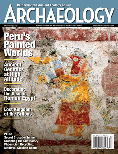 美国《Archaeology》世界考古杂志PDF电子版【2017年合集6期】