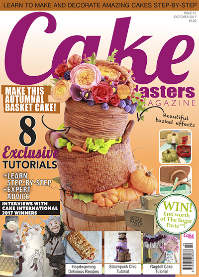 英国《Cake Masters》蛋糕大师杂志PDF电子版【2017年合集12期】