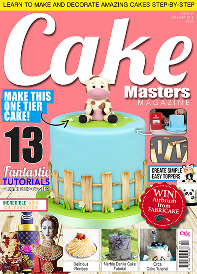 英国《Cake Masters》蛋糕大师杂志PDF电子版【2018年合集12期】