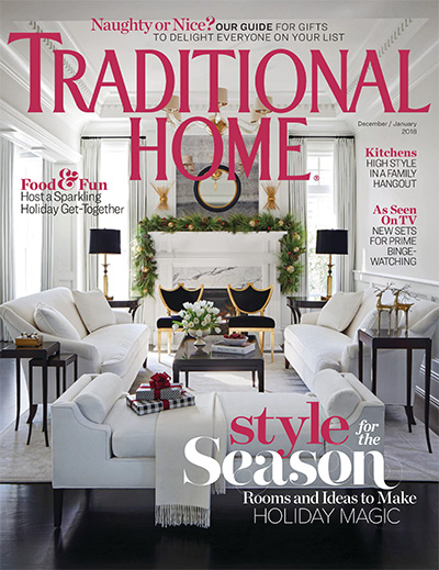 美国《Traditional Home》传统住宅装饰杂志PDF电子版【2018年合集6期】