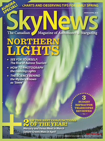 加拿大《SkyNews》天文杂志PDF电子版【2018年合集6期】