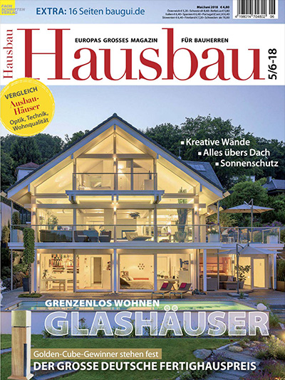 德国《Hausbau》房屋建筑杂志PDF电子版【2018年合集6期】