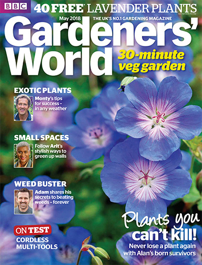 英国《BBC Gardeners World》园艺杂志PDF电子版【2018年合集11期】