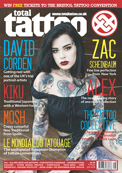 英国《Total Tattoo》纹身刺青杂志PDF电子版【2018年合集11期】