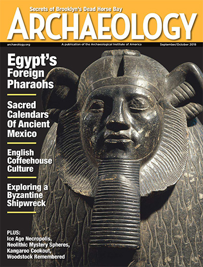 美国《Archaeology》世界考古杂志PDF电子版【2018年合集6期】