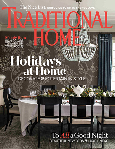 美国《Traditional Home》传统住宅装饰杂志PDF电子版【2018年合集6期】