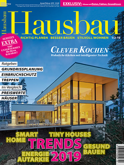 德国《Hausbau》房屋建筑杂志PDF电子版【2019年合集6期】