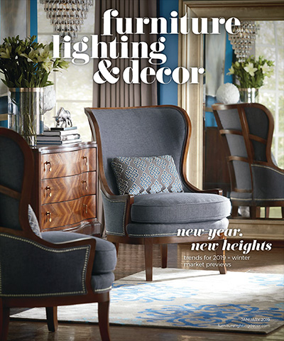 美国《Furniture Lighting & Decor》灯光装饰杂志PDF电子版【2019年合集12期】