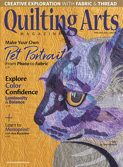 美国《Quilting Arts》绗缝艺术杂志PDF电子版【2019年合集6期】