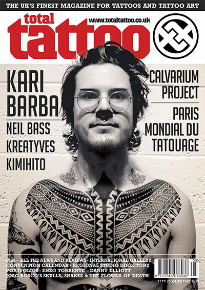 英国《Total Tattoo》纹身刺青杂志PDF电子版【2019年合集12期】