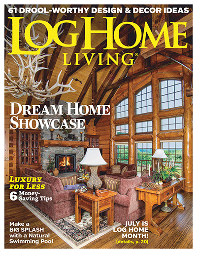 美国《Log Home Living》木屋别墅杂志PDF电子版【2019年合集9期】