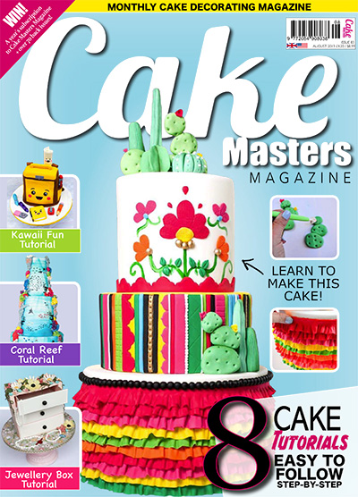 英国《Cake Masters》蛋糕大师杂志PDF电子版【2019年合集11期】
