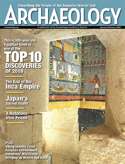 美国《Archaeology》世界考古杂志PDF电子版【2020年合集6期】