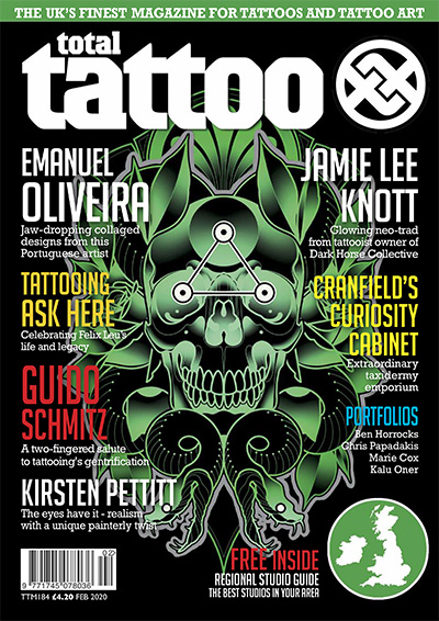 英国《Total Tattoo》纹身刺青杂志PDF电子版【2020年合集5期】