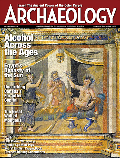 美国《Archaeology》世界考古杂志PDF电子版【2020年合集6期】