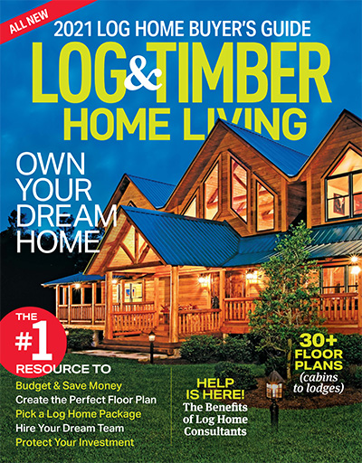 美国《Log＆Timber Home Living》木屋别墅杂志PDF电子版【2020年合集12期】