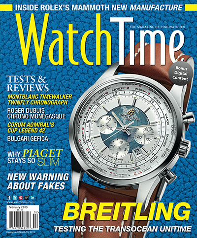 美国《WatchTime》手表杂志PDF电子版【2013年合集6期】