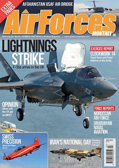 英国《Airforces Monthly》军事航空杂志PDF电子版【2014年合集12期】