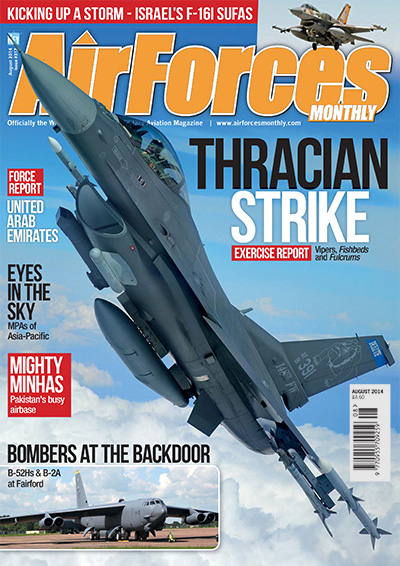 英国《Airforces Monthly》军事航空杂志PDF电子版【2014年合集12期】