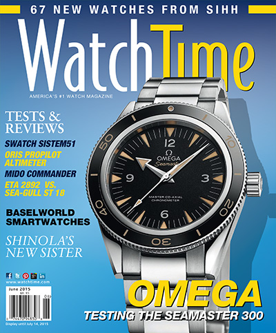 美国《WatchTime》手表杂志PDF电子版【2015年合集6期】