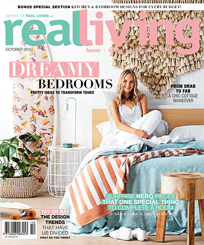 澳大利亚《Real Living》家居装饰杂志PDF电子版【2015年合集10期】
