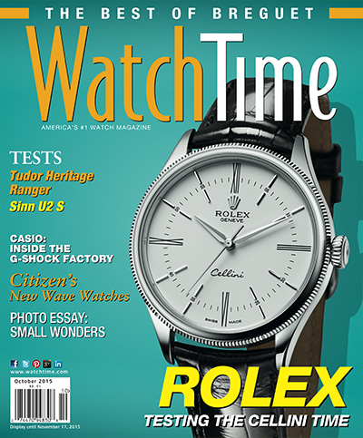 美国《WatchTime》手表杂志PDF电子版【2015年合集6期】