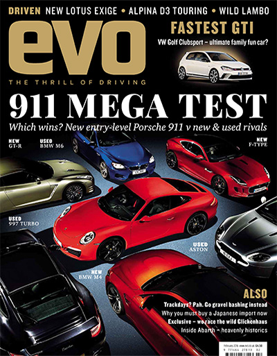 英国《EVO》高端汽车杂志PDF电子版【2016年合集13期】
