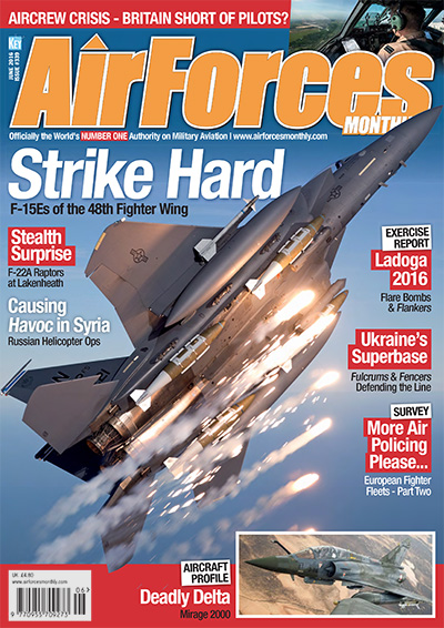 英国《Airforces Monthly》军事航空杂志PDF电子版【2016年合集13期】