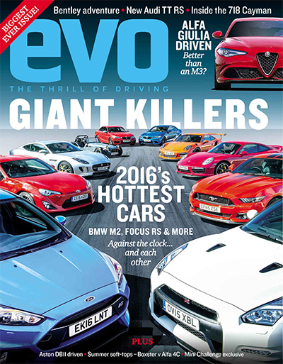 英国《EVO》高端汽车杂志PDF电子版【2016年合集13期】