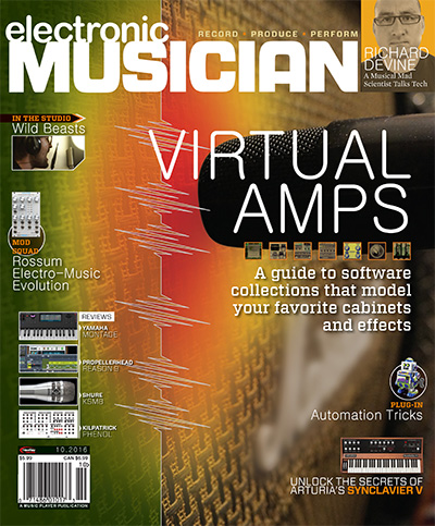 美国《Electronic Musician》电子音乐杂志PDF电子版【2016年合集10期】