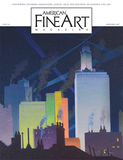 美国《American Fine Art》艺术杂志PDF电子版【2017年合集6期】