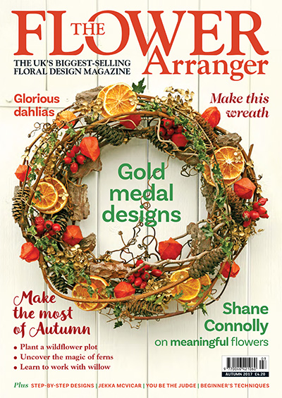 英国《The Flower Arranger》花艺杂志PDF电子版【2017年合集4期】