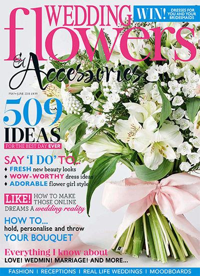 英国《Wedding Flowers》婚礼鲜花杂志PDF电子版【2013-2018年合集18期】