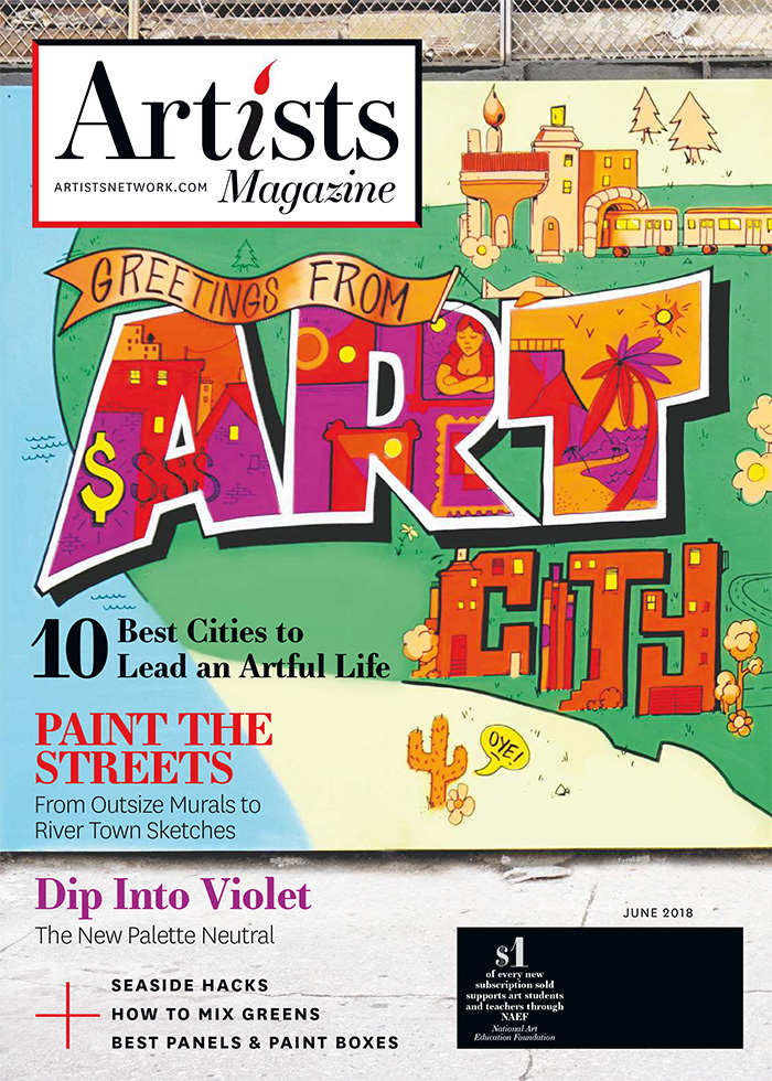 美国《Artists》艺术家杂志PDF电子版【2018年第06月刊免费下载阅读】