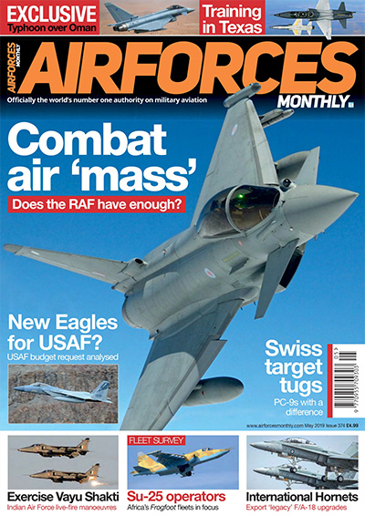 英国《Airforces Monthly》军事航空杂志PDF电子版【2019年合集13期】