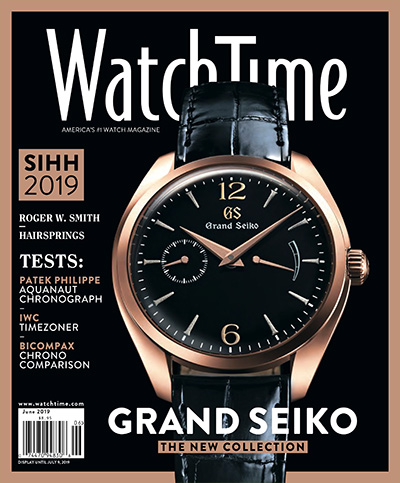 美国《WatchTime》手表杂志PDF电子版【2019年合集5期】
