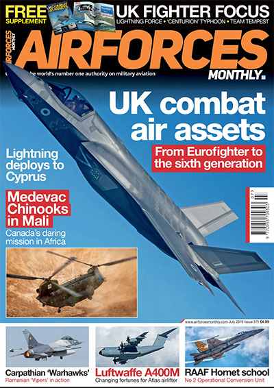 英国《Airforces Monthly》军事航空杂志PDF电子版【2019年合集13期】