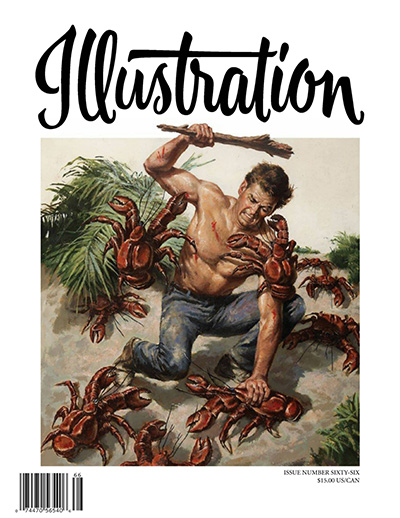 美国《Illustration》插画艺术杂志PDF电子版【2019年合集4期】
