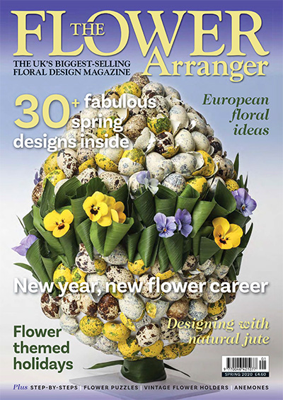 英国《The Flower Arranger》花艺杂志PDF电子版【2020年合集4期】