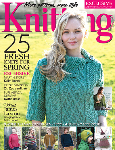 英国《knitting》服饰针织杂志PDF电子版【2013年合集12期】