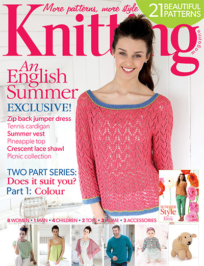 英国《knitting》服饰针织杂志PDF电子版【2013年合集12期】