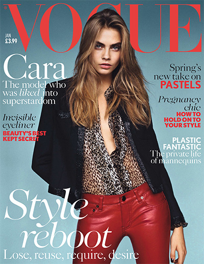 英国《VOGUE》时尚杂志PDF电子版【2014年合集12期】