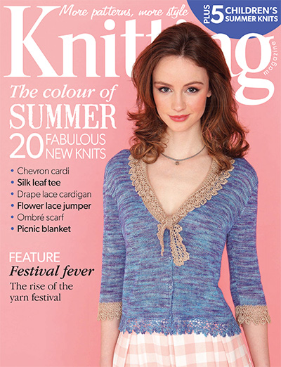 英国《knitting》服饰针织杂志PDF电子版【2014年合集10期】