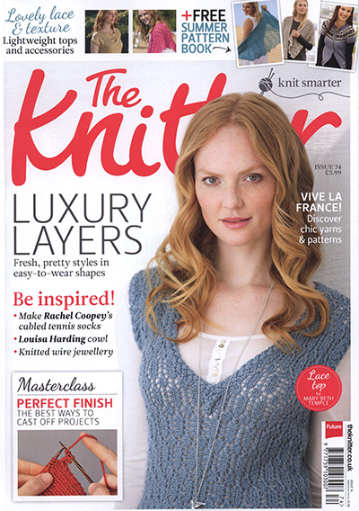 英国《The Knitter》手工编制杂志PDF电子版【2014年合集11期】
