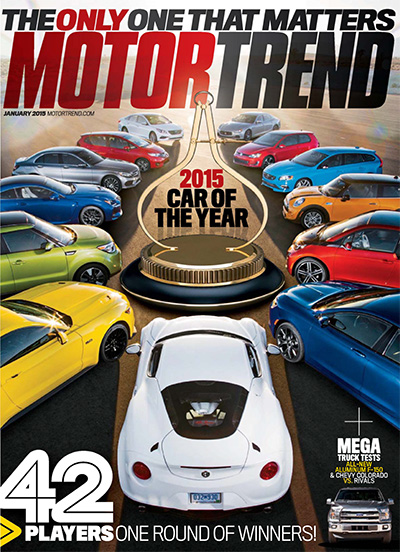 美国《Motor Trend》权威汽车杂志PDF电子版【2015年合集10期】