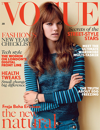 英国《VOGUE》时尚杂志PDF电子版【2015年合集12期】