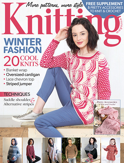 英国《knitting》服饰针织杂志PDF电子版【2015年合集12期】